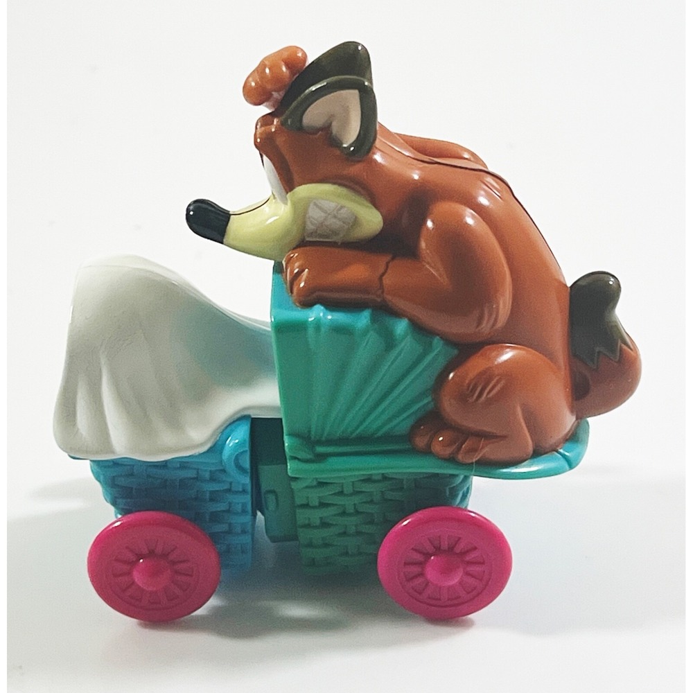 Animaniacs Mindy and Buttons Toy Baby Carriage 1994 Mcdonalds Happy‎ Meal - Picture 2 of 8